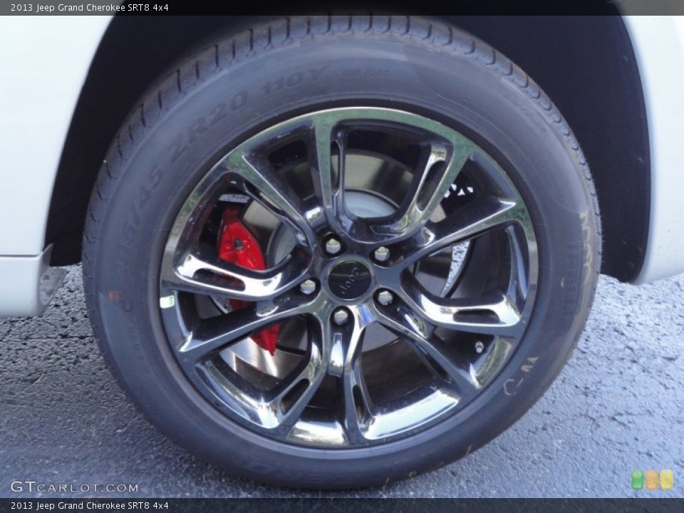 2013 Jeep Grand Cherokee SRT8 4x4 Wheel and Tire Photo #71204800