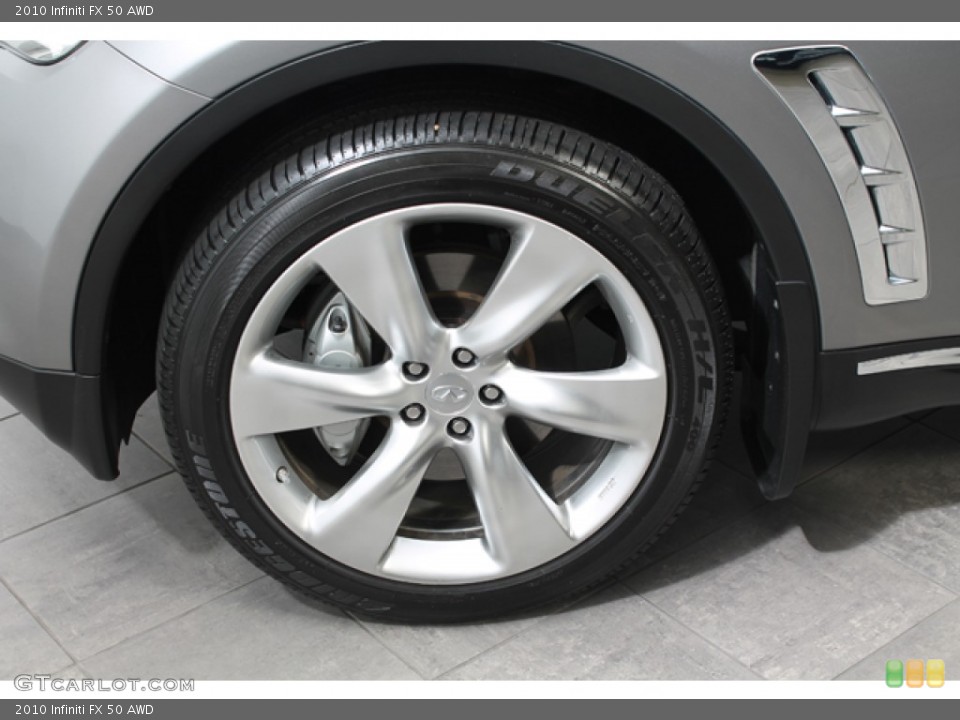 2010 Infiniti FX 50 AWD Wheel and Tire Photo #71214592