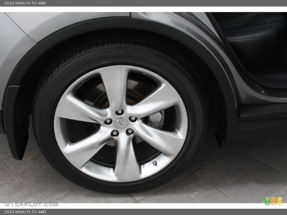 2010 Infiniti FX 50 AWD Wheel and Tire Photo #71214601