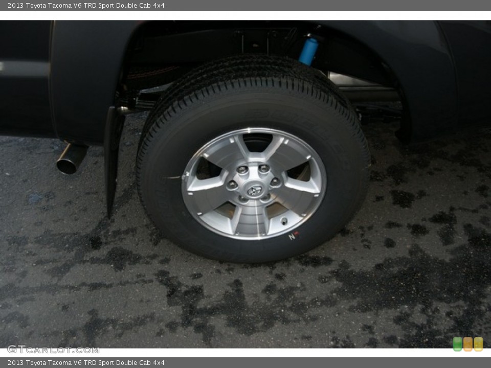 2013 Toyota Tacoma V6 TRD Sport Double Cab 4x4 Wheel and Tire Photo #71218011