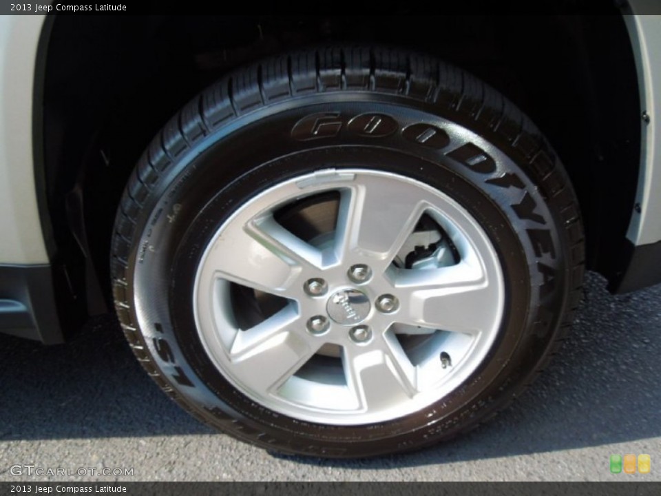 2013 Jeep Compass Latitude Wheel and Tire Photo #71221870