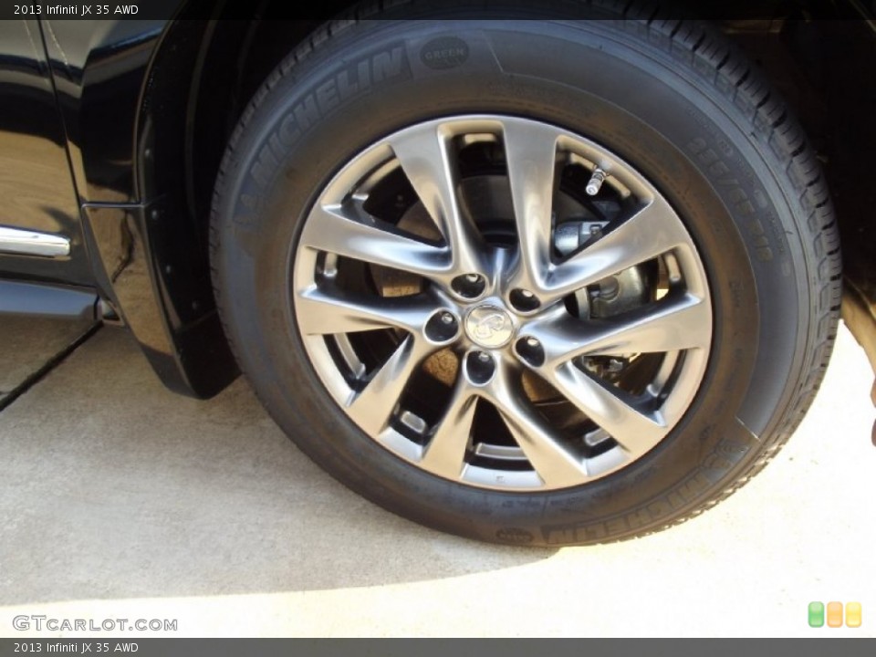 2013 Infiniti JX 35 AWD Wheel and Tire Photo #71226594
