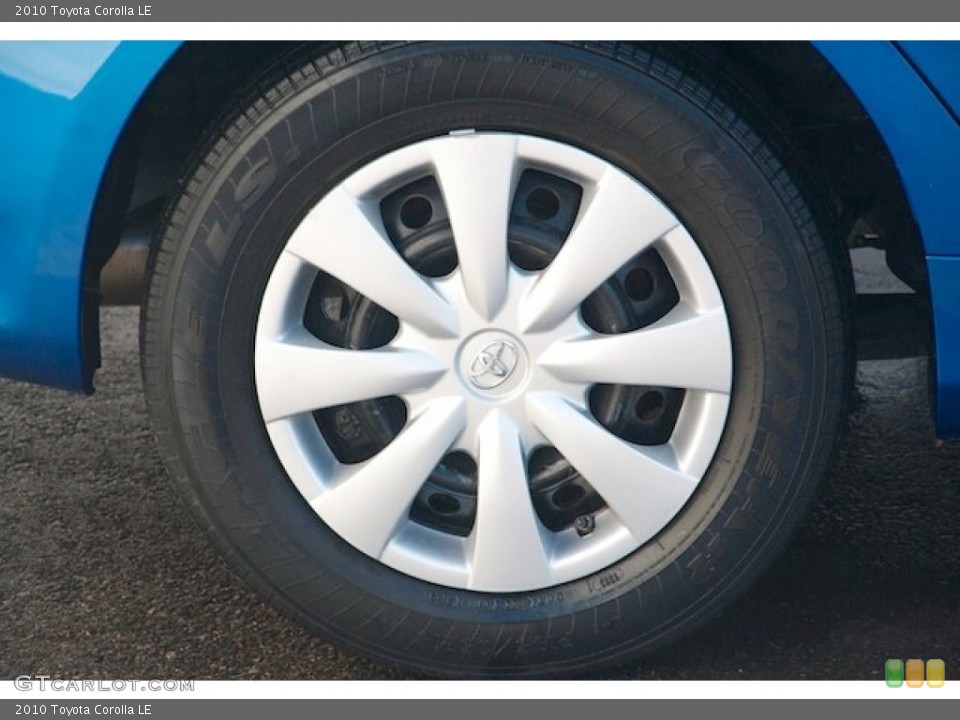 2010 Toyota Corolla LE Wheel and Tire Photo #71236287