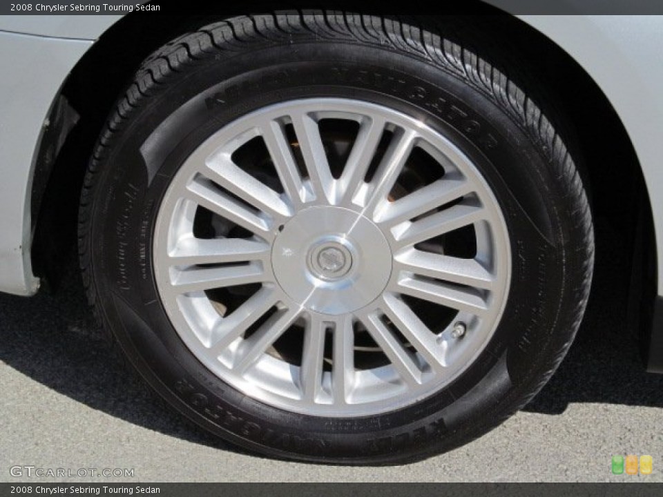 2008 Chrysler Sebring Touring Sedan Wheel and Tire Photo #71237835
