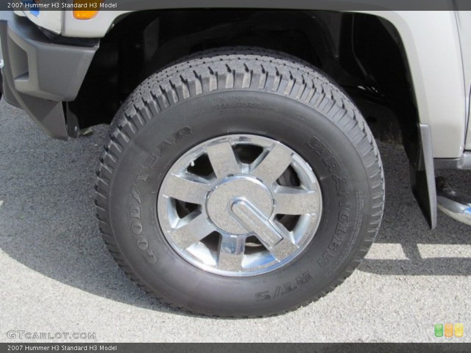 2007 Hummer H3  Wheel and Tire Photo #71238363
