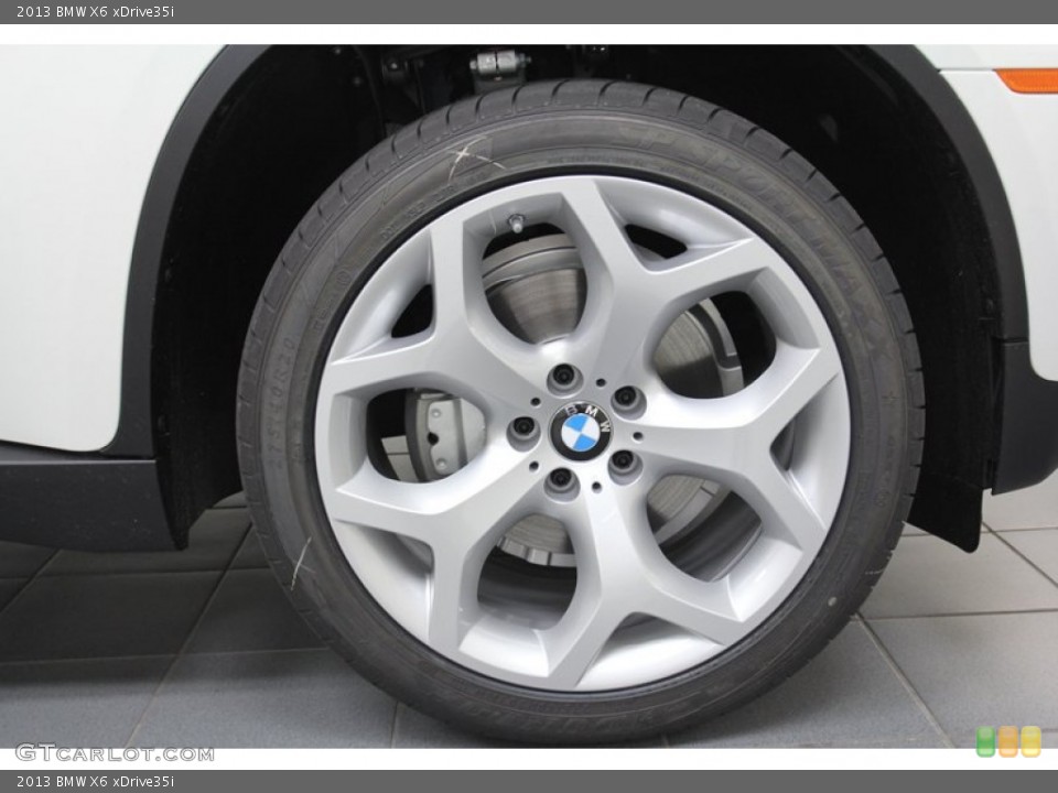 2013 BMW X6 xDrive35i Wheel and Tire Photo #71242153