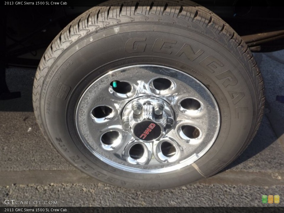 2013 GMC Sierra 1500 SL Crew Cab Wheel and Tire Photo #71244232