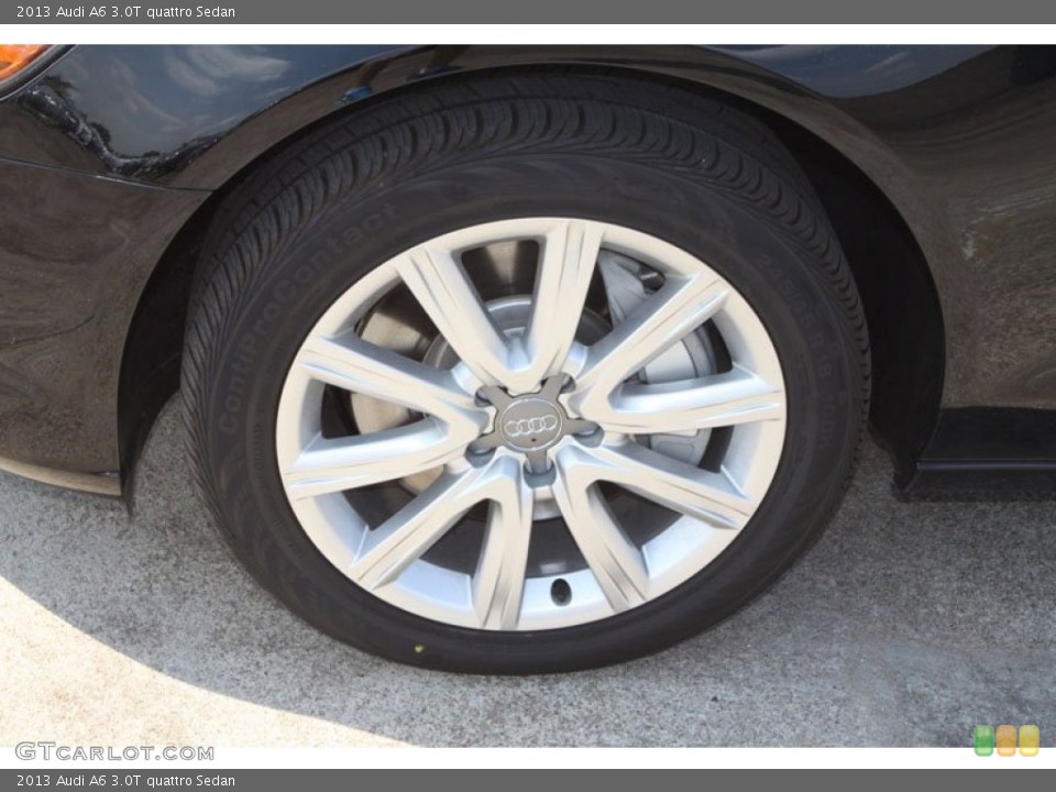 2013 Audi A6 3.0T quattro Sedan Wheel and Tire Photo #71244814