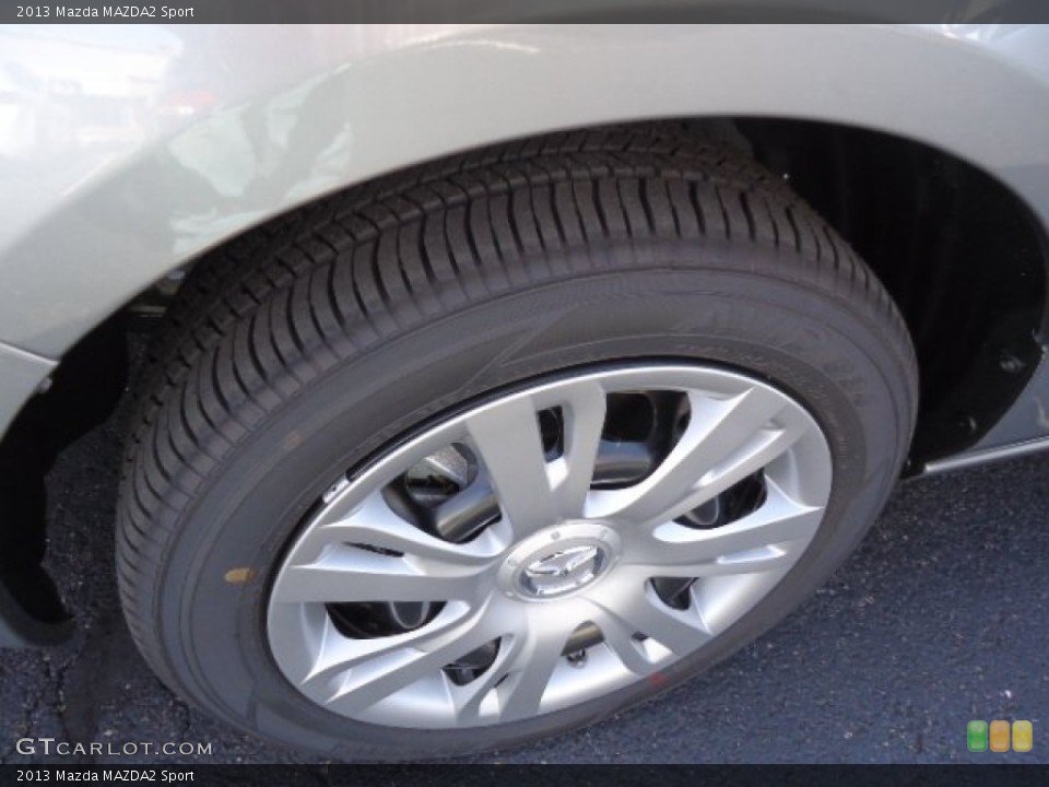 2013 Mazda MAZDA2 Sport Wheel and Tire Photo #71246380