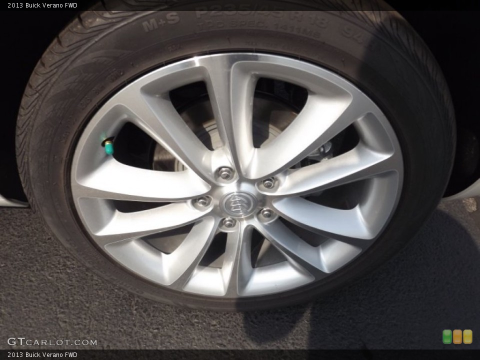 2013 Buick Verano FWD Wheel and Tire Photo #71246764