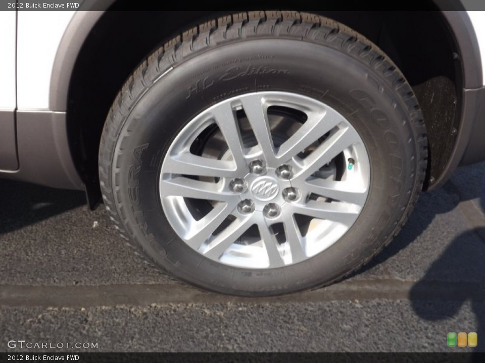2012 Buick Enclave FWD Wheel and Tire Photo #71247469