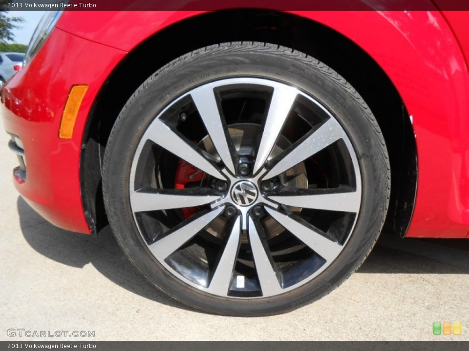 2013 Volkswagen Beetle Turbo Wheel and Tire Photo #71251089