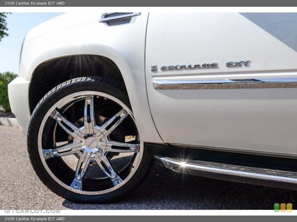 2008 Cadillac Escalade Custom Wheel and Tire Photo #71252946