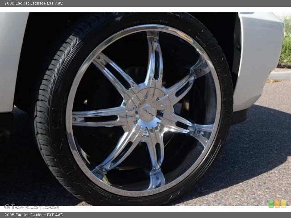 2008 Cadillac Escalade Custom Wheel and Tire Photo #71252955