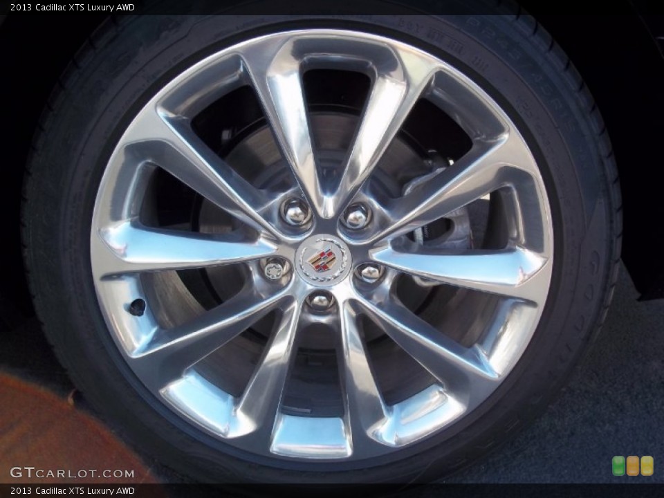 2013 Cadillac XTS Luxury AWD Wheel and Tire Photo #71262541