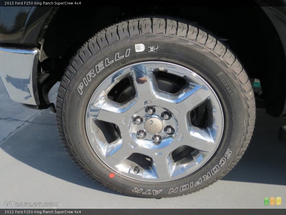 2013 Ford F150 King Ranch SuperCrew 4x4 Wheel and Tire Photo #71264588