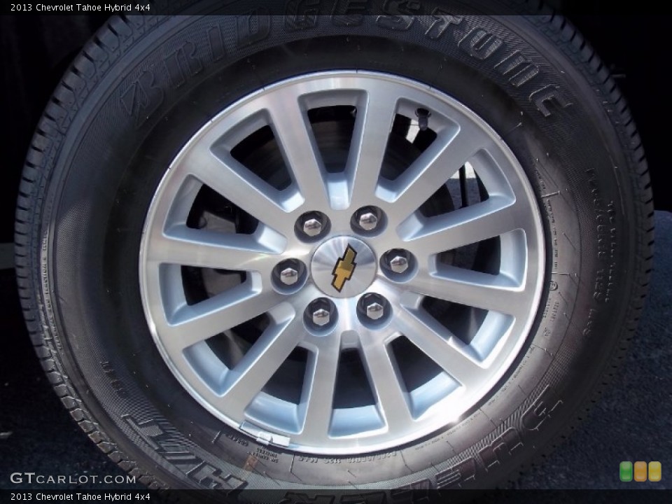2013 Chevrolet Tahoe Hybrid 4x4 Wheel and Tire Photo #71270323