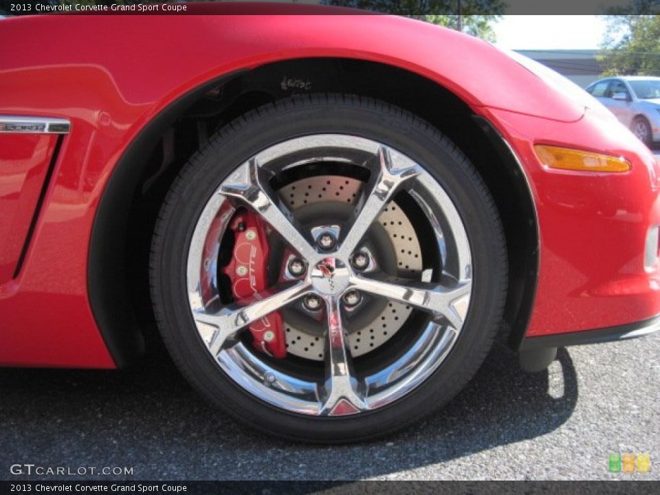 2013 Chevrolet Corvette Grand Sport Coupe Wheel and Tire Photo #71272168