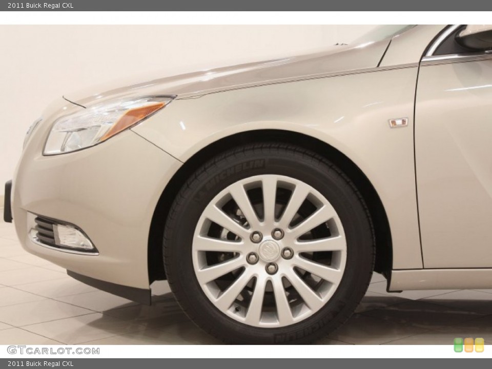 2011 Buick Regal CXL Wheel and Tire Photo #71277139