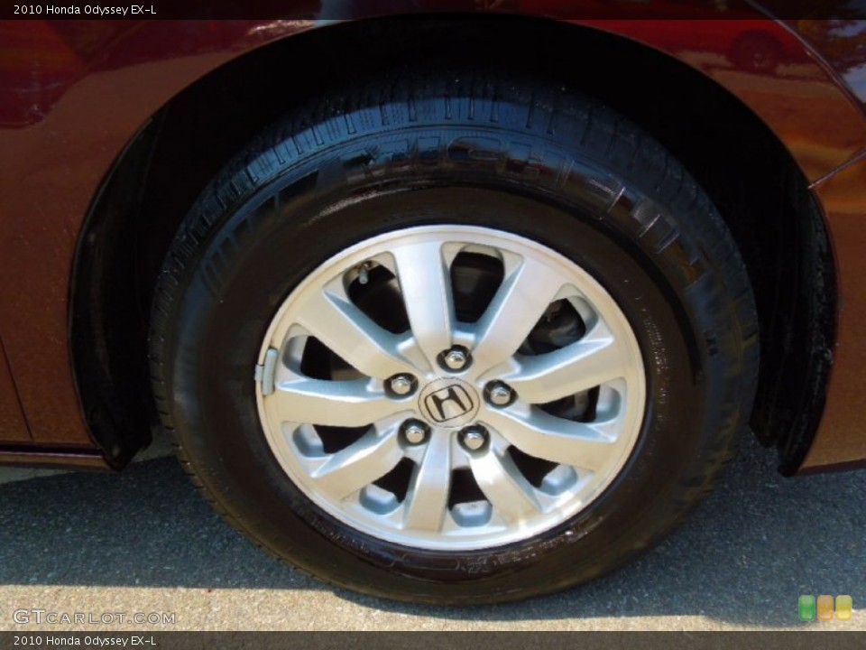 2010 Honda Odyssey EX-L Wheel and Tire Photo #71278876
