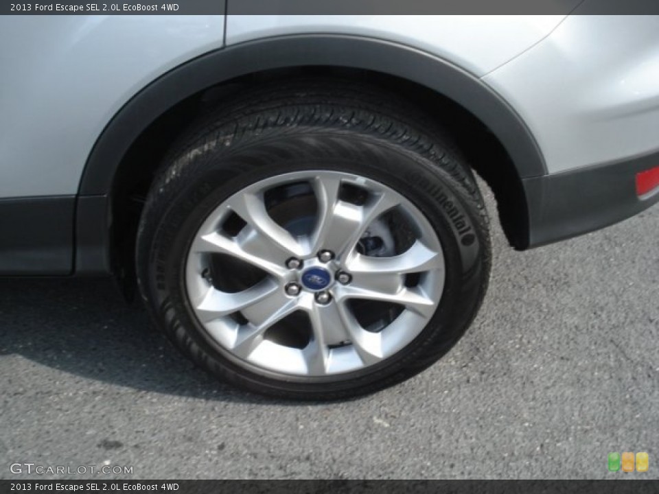 2013 Ford Escape SEL 2.0L EcoBoost 4WD Wheel and Tire Photo #71279317