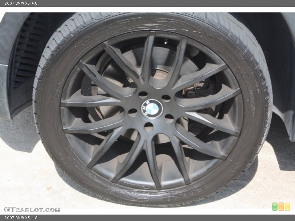 2007 BMW X5 4.8i Wheel and Tire Photo #71285725
