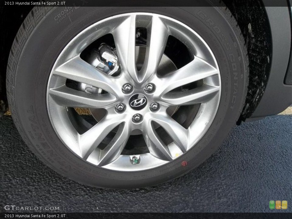 2013 Hyundai Santa Fe Sport 2.0T Wheel and Tire Photo #71293837