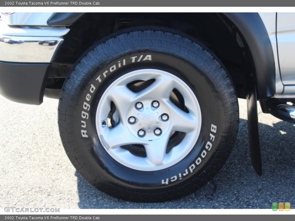 2002 Toyota Tacoma V6 PreRunner TRD Double Cab Wheel and Tire Photo #71295198