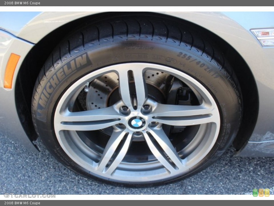 2008 BMW M6 Coupe Wheel and Tire Photo #71295478