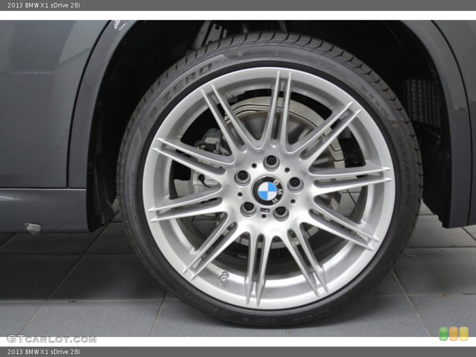 2013 BMW X1 sDrive 28i Wheel and Tire Photo #71297269