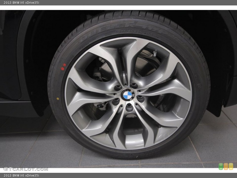 2013 BMW X6 xDrive35i Wheel and Tire Photo #71297503