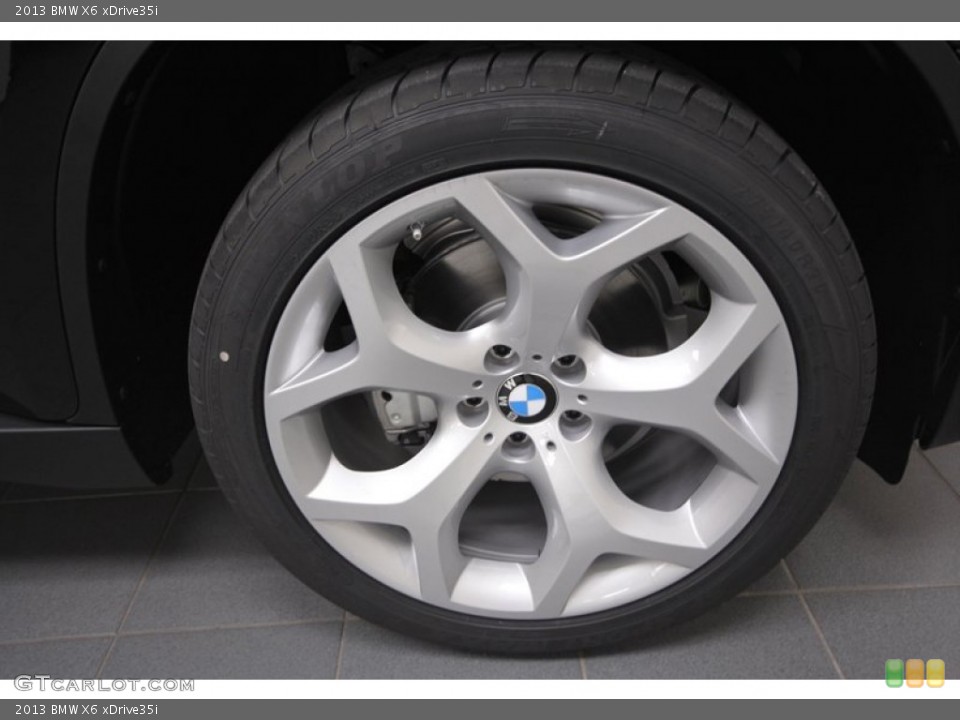2013 BMW X6 xDrive35i Wheel and Tire Photo #71297749