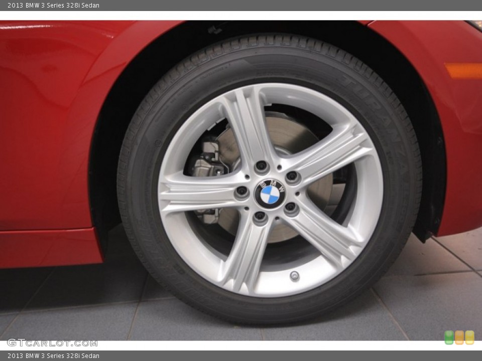 2013 BMW 3 Series 328i Sedan Wheel and Tire Photo #71297989