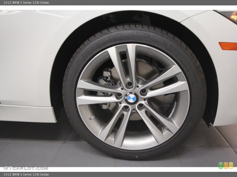 2013 BMW 3 Series 328i Sedan Wheel and Tire Photo #71298235