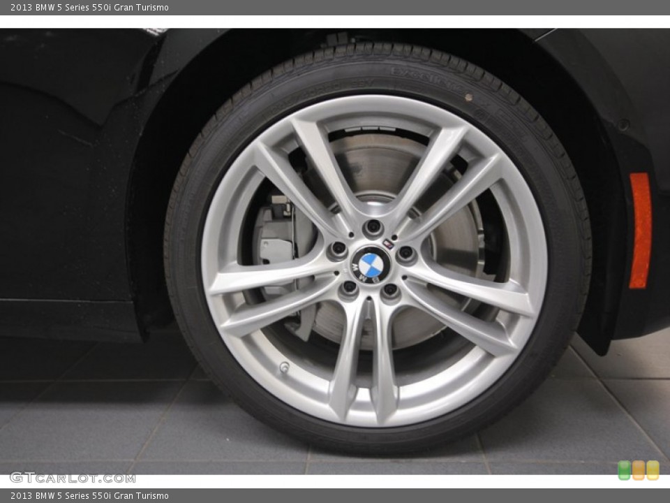 2013 BMW 5 Series 550i Gran Turismo Wheel and Tire Photo #71299225