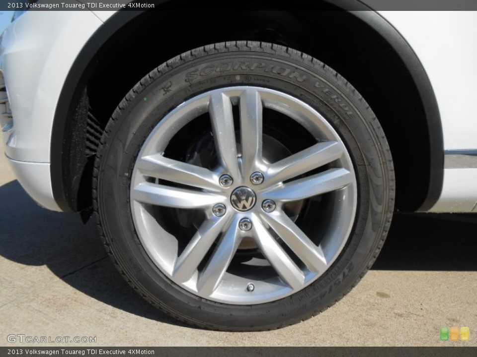 2013 Volkswagen Touareg TDI Executive 4XMotion Wheel and Tire Photo #71300287