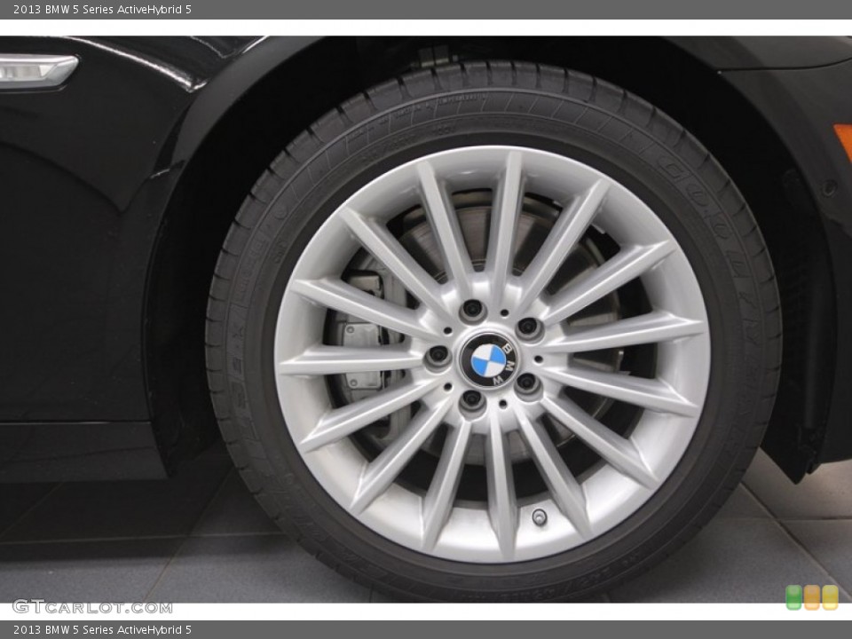 2013 BMW 5 Series ActiveHybrid 5 Wheel and Tire Photo #71300500