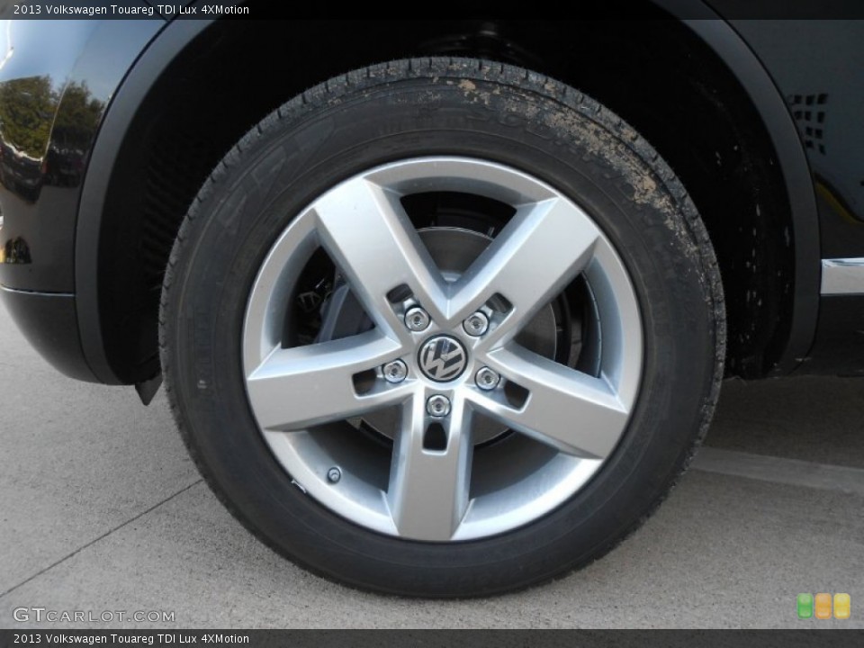 2013 Volkswagen Touareg TDI Lux 4XMotion Wheel and Tire Photo #71301229