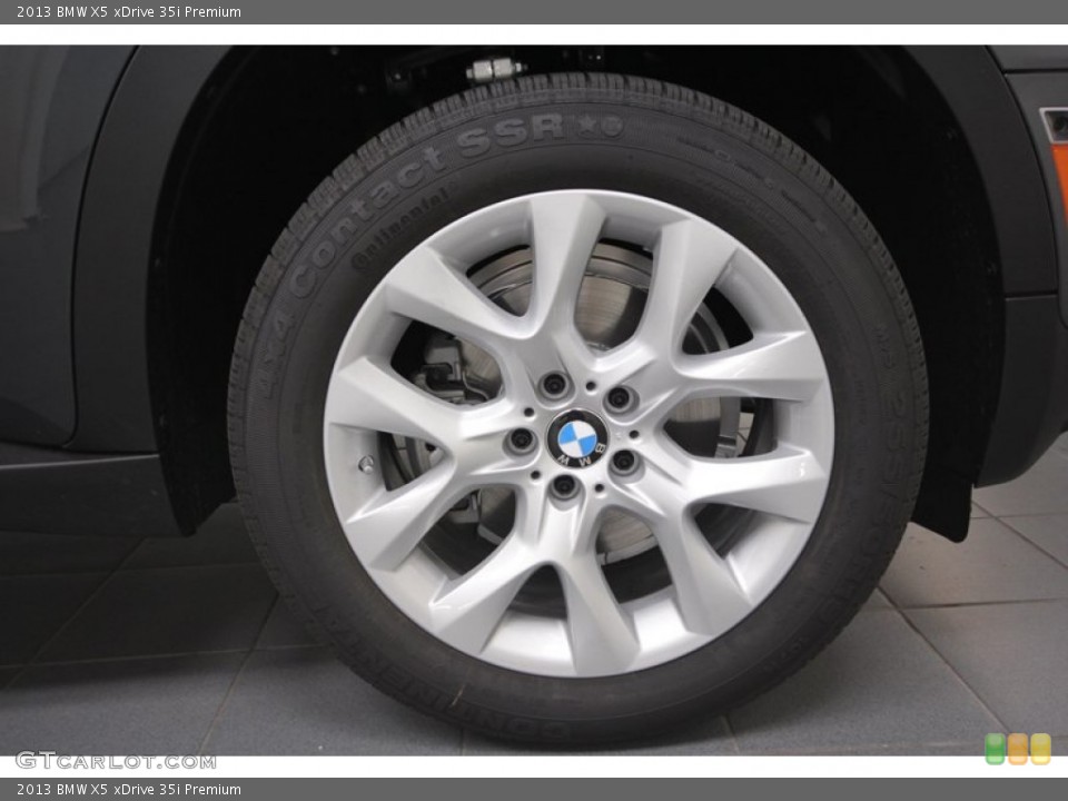 2013 BMW X5 xDrive 35i Premium Wheel and Tire Photo #71301256