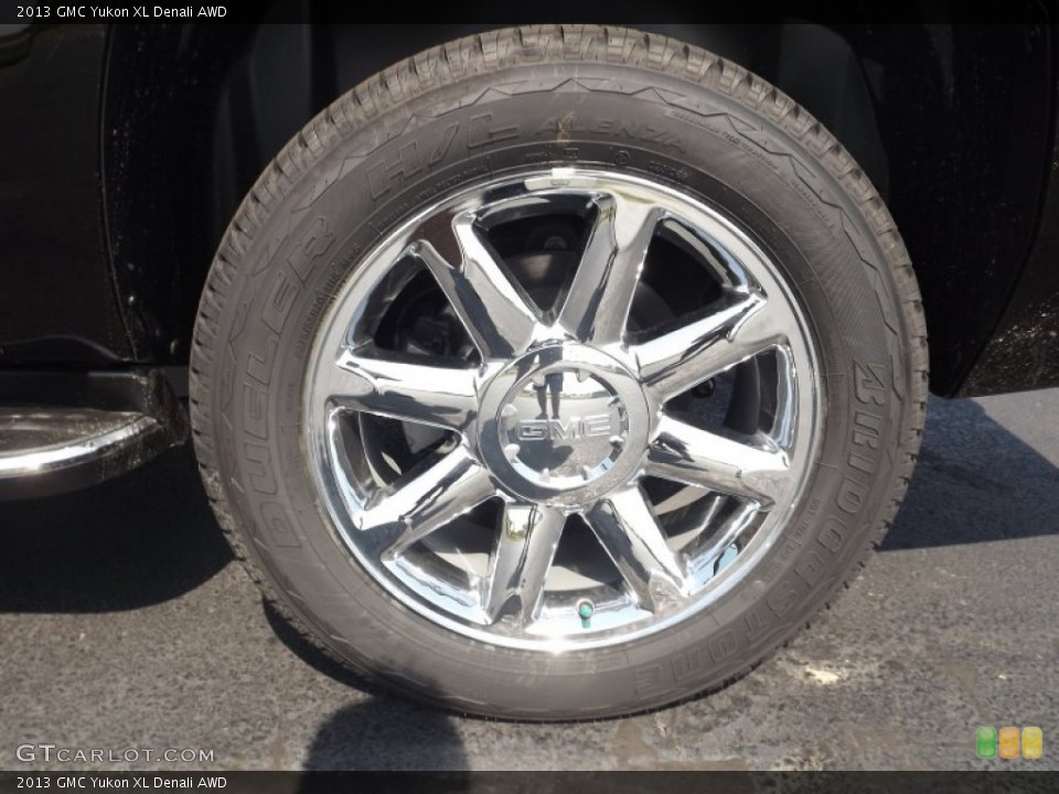 2013 GMC Yukon XL Denali AWD Wheel and Tire Photo #71304590