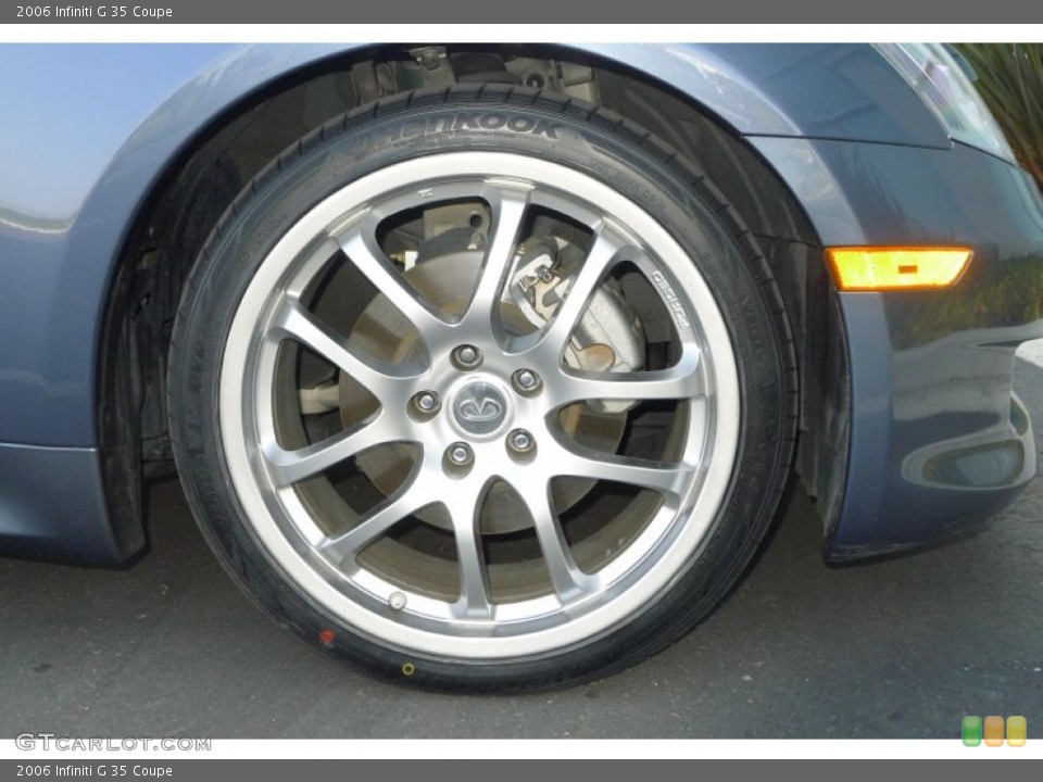 2006 Infiniti G 35 Coupe Wheel and Tire Photo #71304712