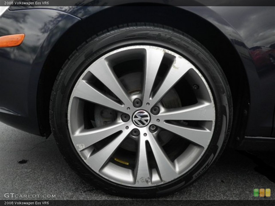 2008 Volkswagen Eos VR6 Wheel and Tire Photo #71305426