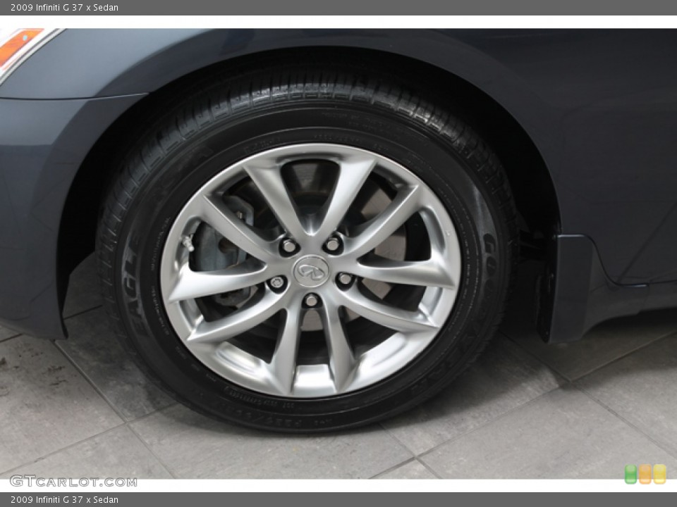 2009 Infiniti G 37 x Sedan Wheel and Tire Photo #71309188