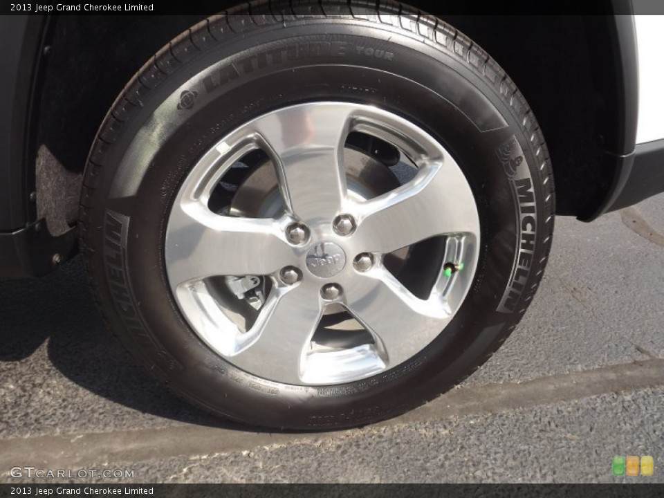 2013 Jeep Grand Cherokee Limited Wheel and Tire Photo #71310748