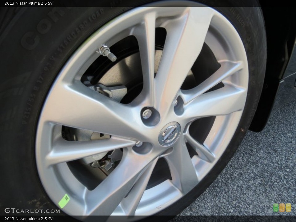 2013 Nissan Altima 2.5 SV Wheel and Tire Photo #71315561