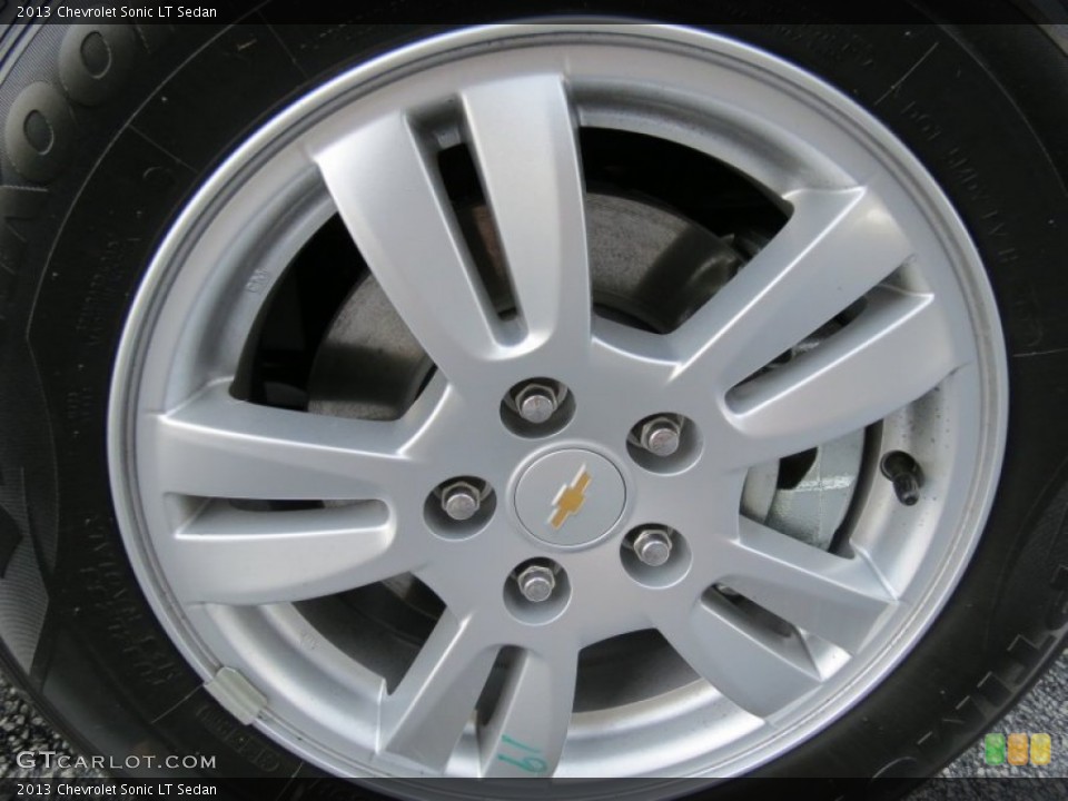 2013 Chevrolet Sonic LT Sedan Wheel and Tire Photo #71317794