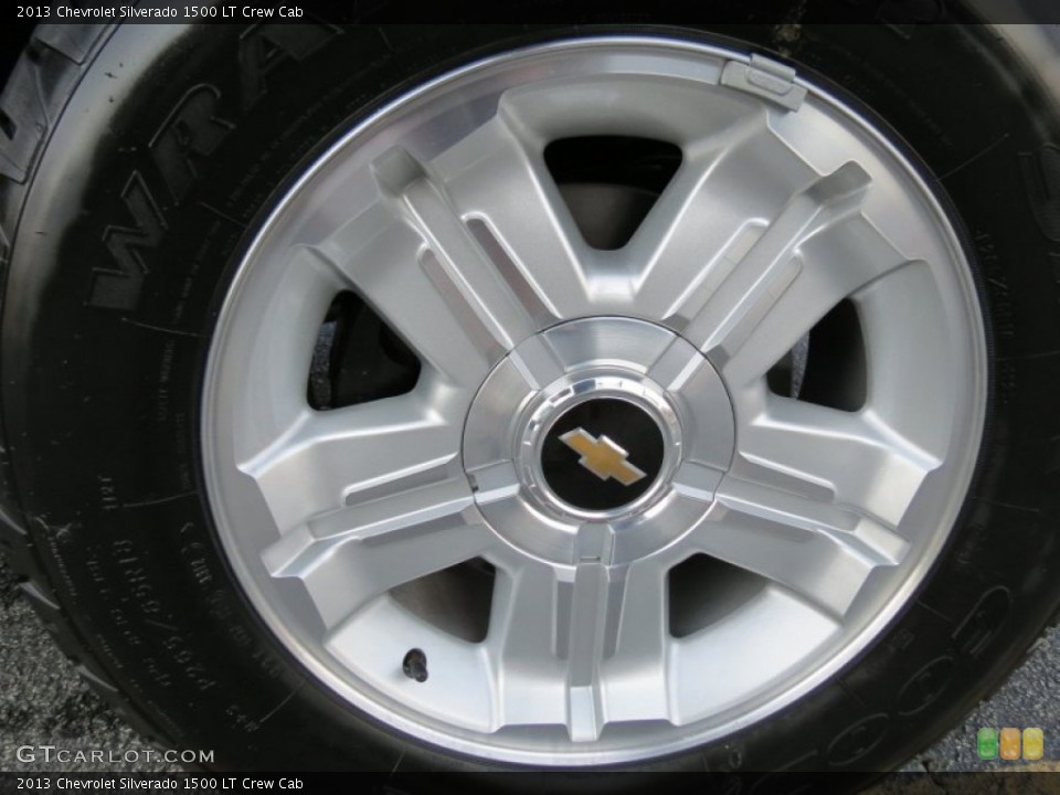 2013 Chevrolet Silverado 1500 LT Crew Cab Wheel and Tire Photo #71318272
