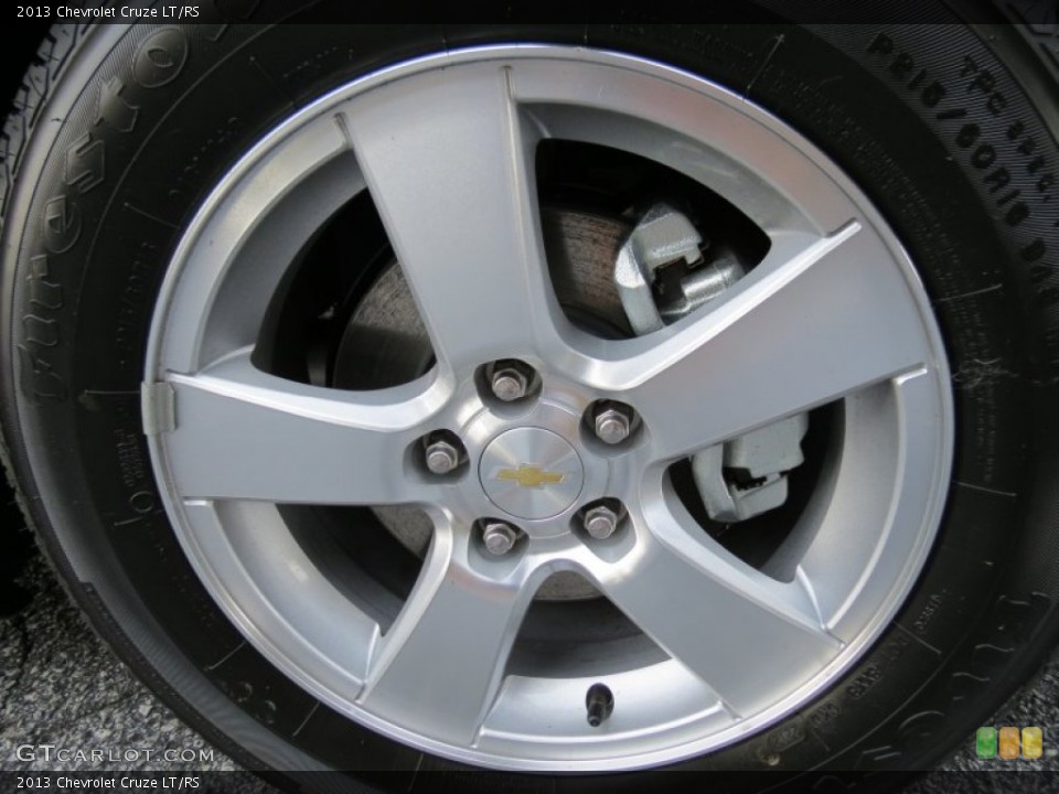 2013 Chevrolet Cruze LT/RS Wheel and Tire Photo #71318767