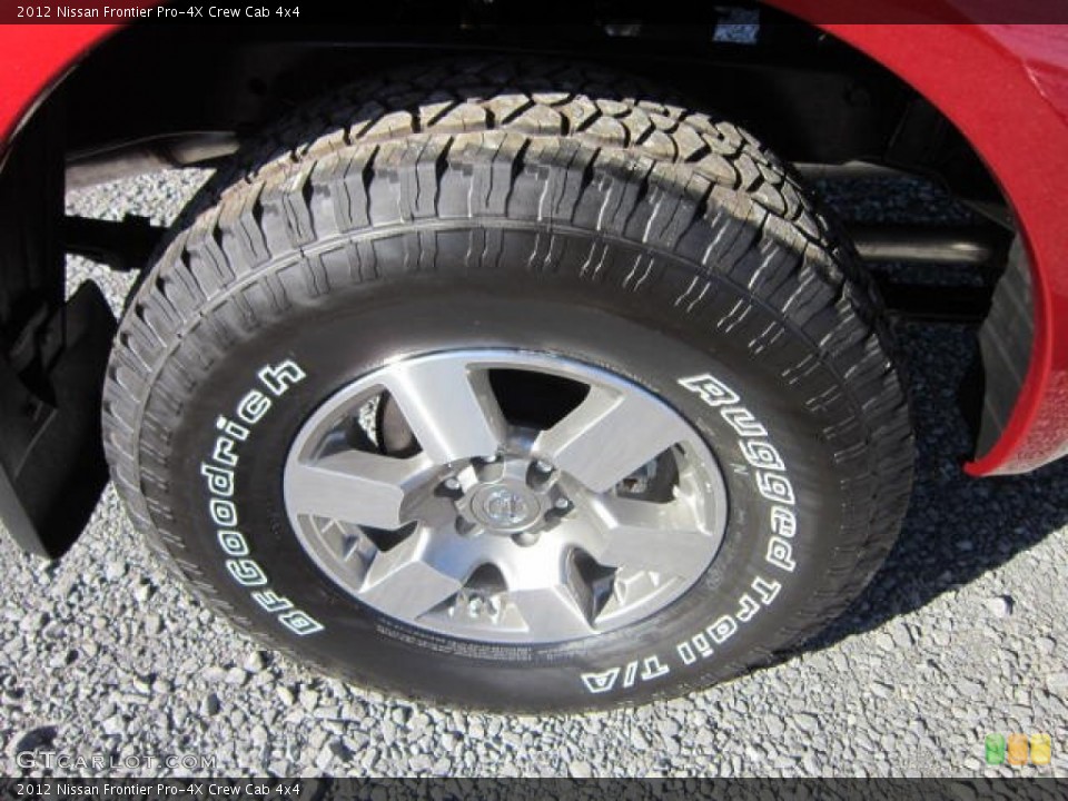 2012 Nissan Frontier Wheels and Tires