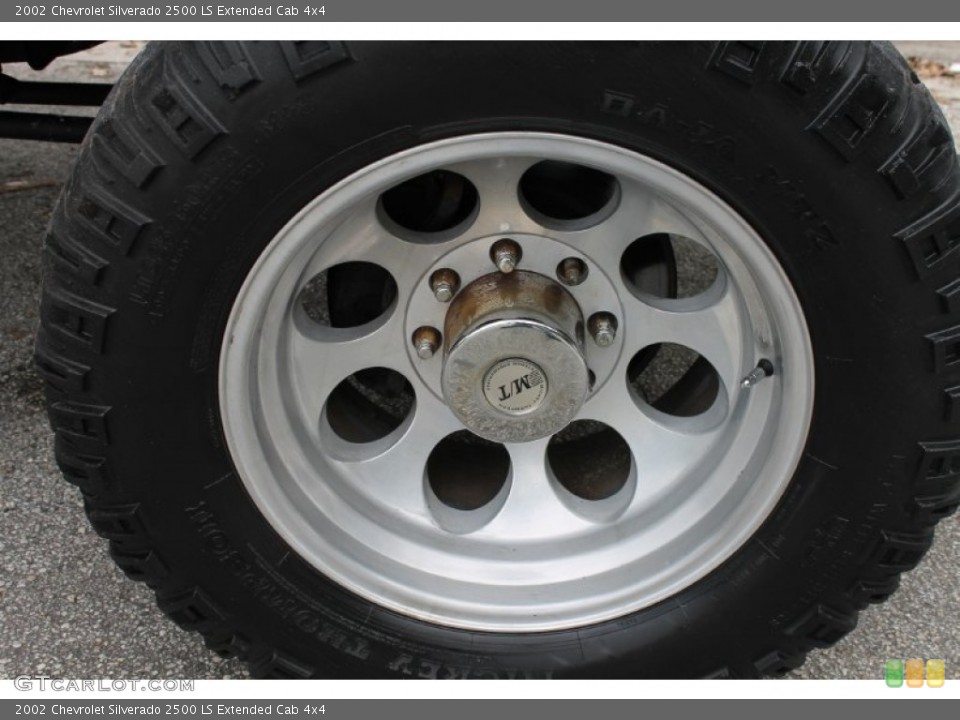 2002 Chevrolet Silverado 2500 Custom Wheel and Tire Photo #71331110